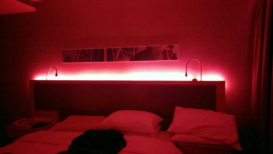 Featured image of post Black And Red Room With Led Lights