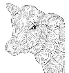 picture Coloring Sheet Cow Coloring Pages For Adults pin op christmas crafts