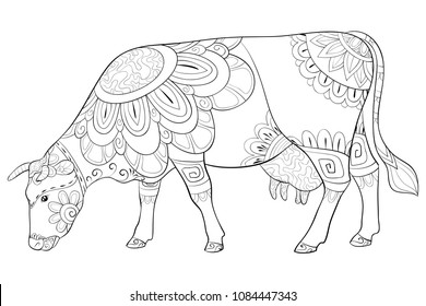 pics Coloring Sheet Cow Coloring Pages For Adults coloring page milky cow