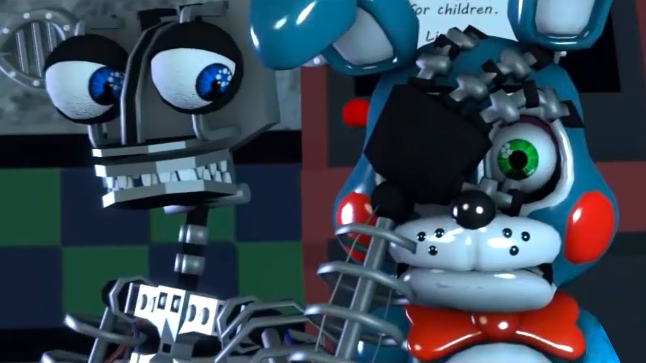 Featured image of post Fnaf 2 Toy Bonnie Endoskeleton