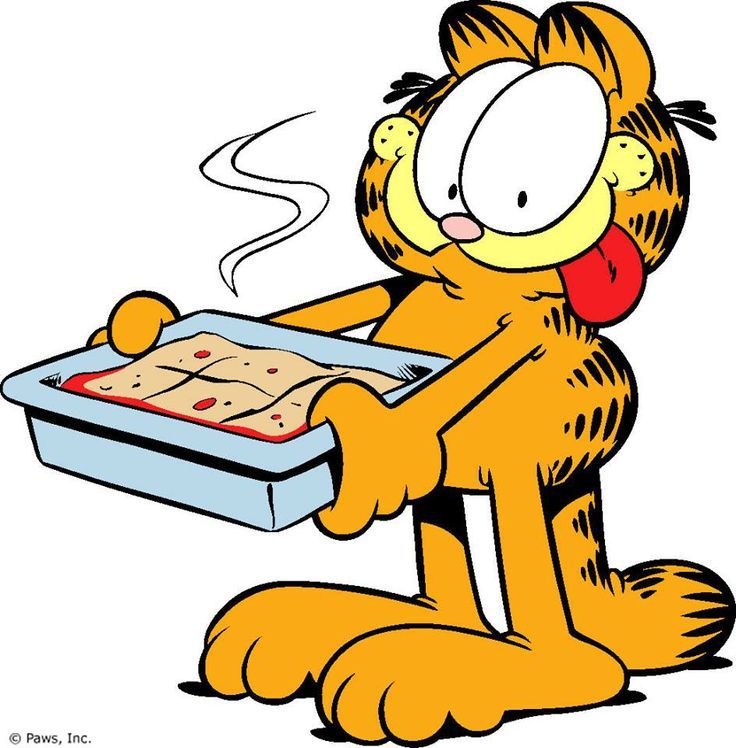 Featured image of post Garfield Lasagna Clipart