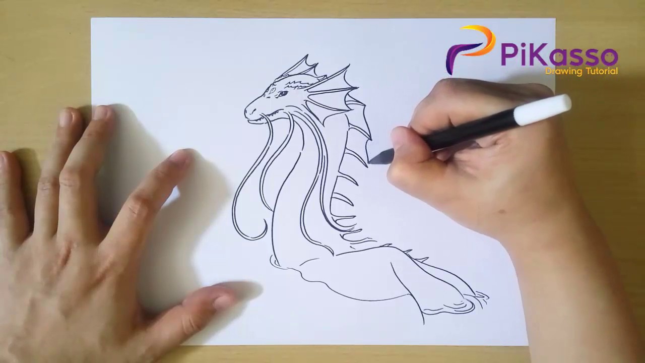 Featured image of post How To Draw A Water Dragon Step By Step
