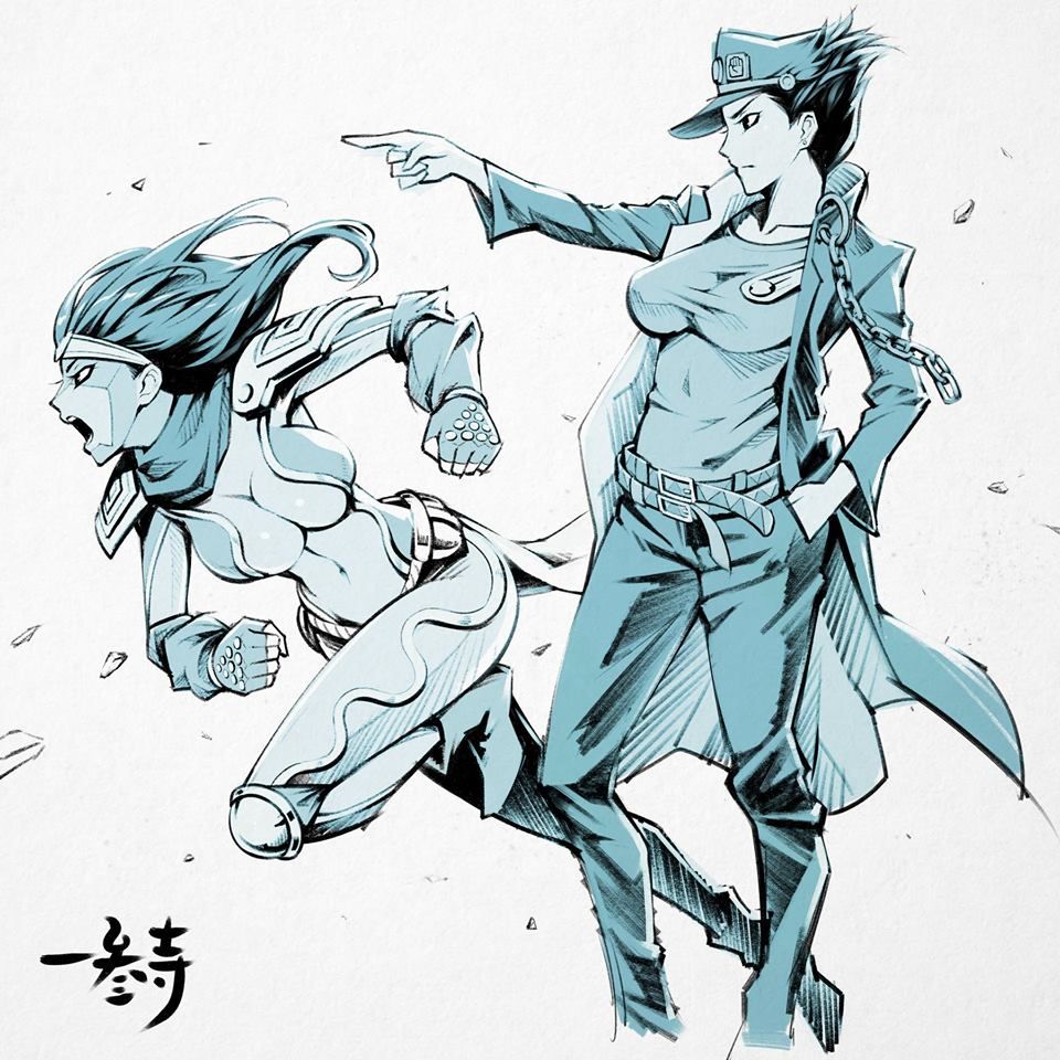 Featured image of post Jojo Female Stands Art