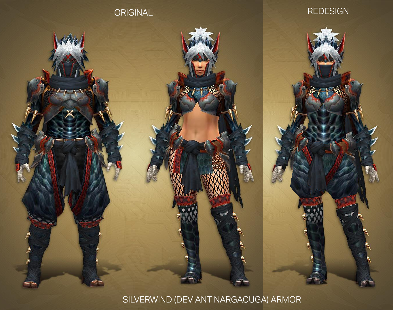 Featured image of post Silverwind Nargacuga Armor